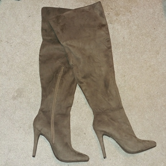 NWT Over the Knee Boots - Picture 2 of 2